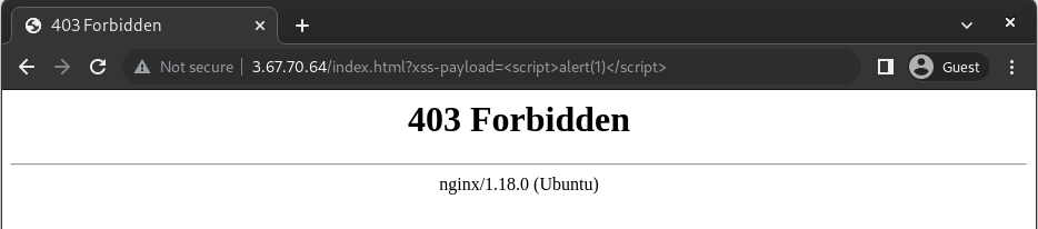 nginx blocking malicious request